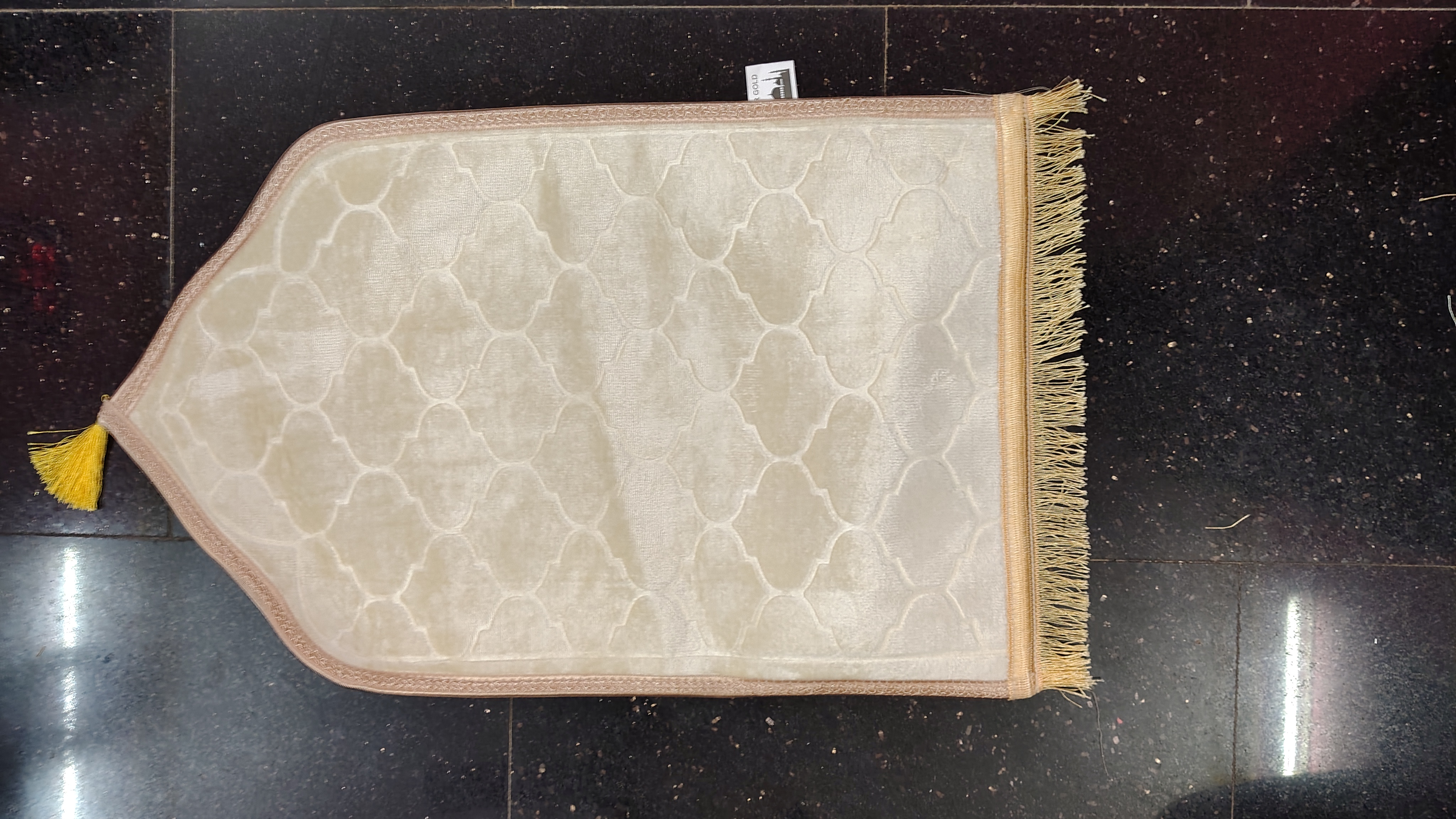 AlifBay Kids Velvet Prayer Mat Dome Design